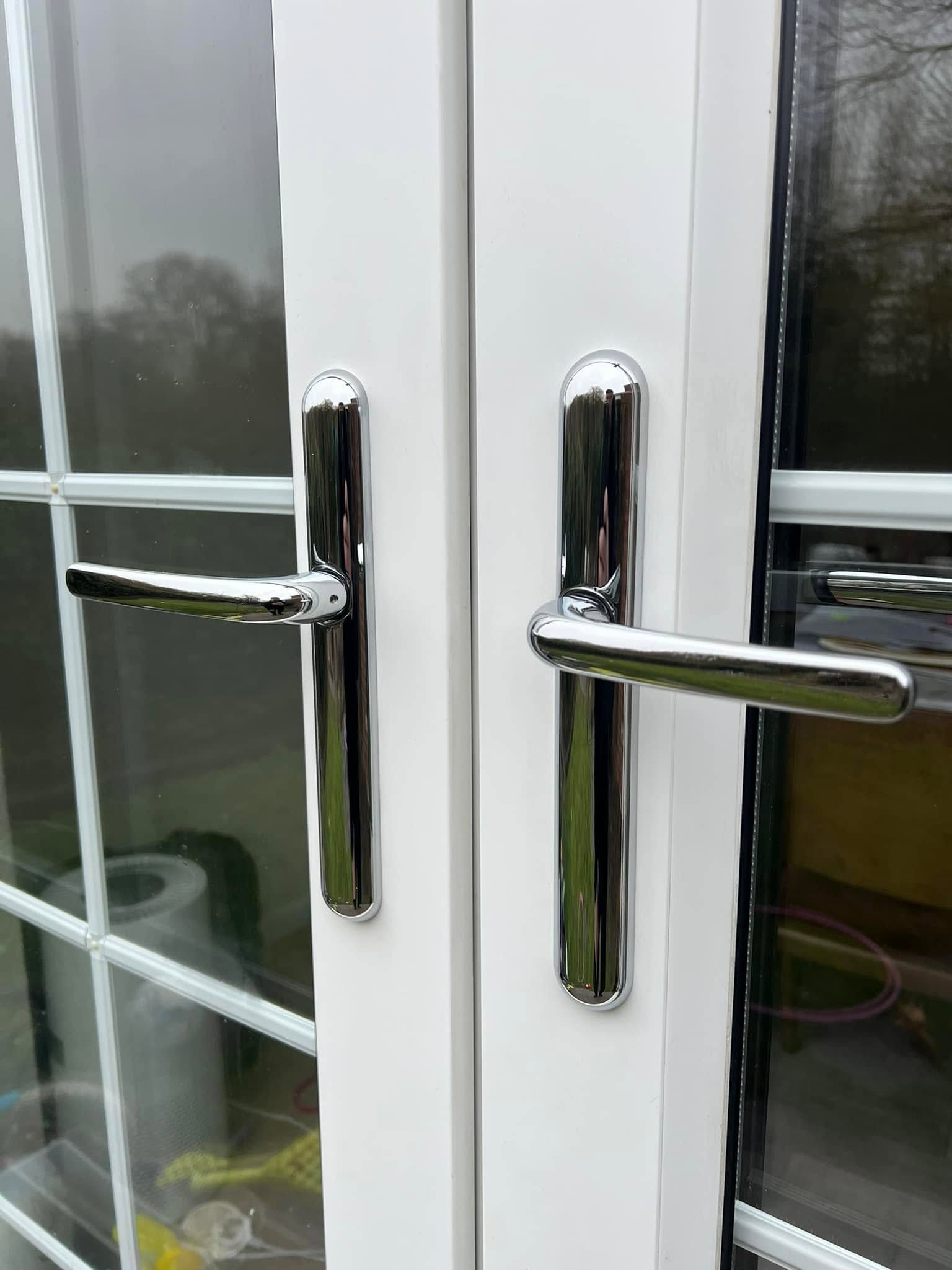 Security double locking handles and 3 star anti snap cylinders fitted in Barnsley